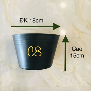 Combo 50 cái Chậu Nhựa C8