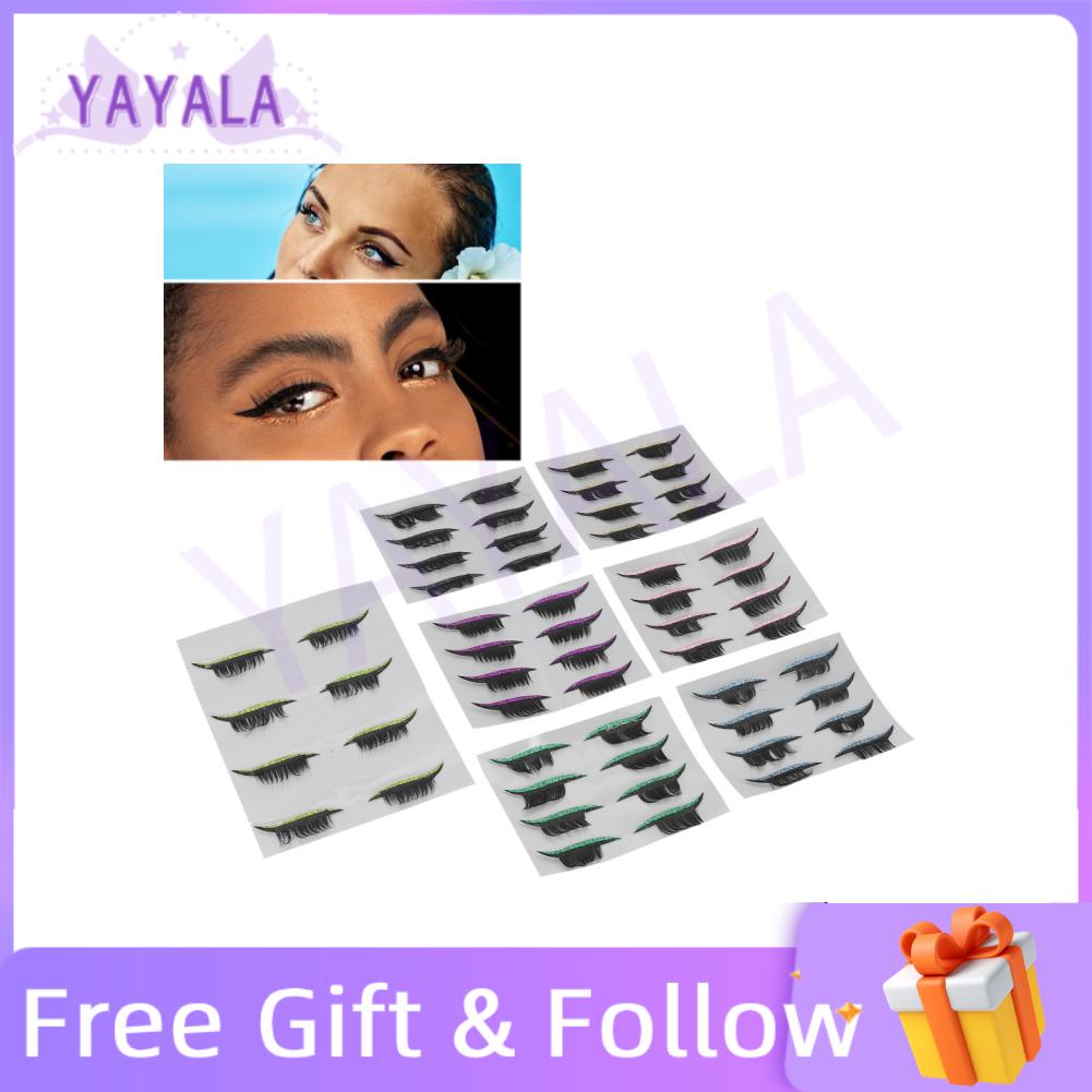 Set 28 cặp lông mi giả 7 màu có thể tái sử dụng Yayala EELHOE
 | BigBuy360 - bigbuy360.vn