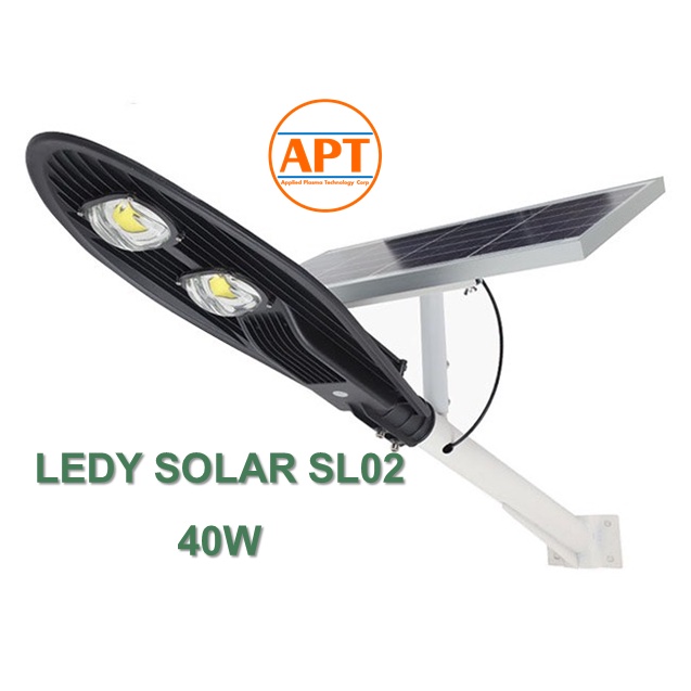 Đèn LED năng lượng mặt trời LEDY SOLAR SL02 - 40W chip Nhật Bản Nichia số 1 Thế giới (tương đương 250-400W LED khác)