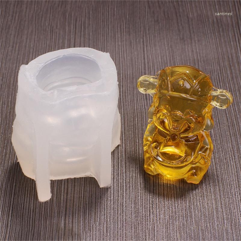 Khuôn silicone làm xà phòng thủ công hình xe hơi cầu tài lộc