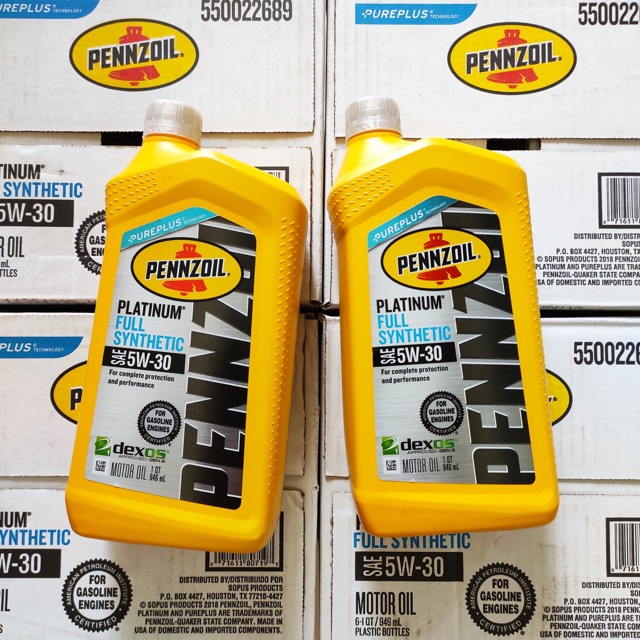 Nhớt Pennzoil Platinum 5w30