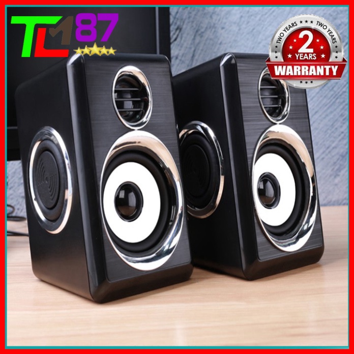 Loa Máy Vi Tính PC Laptop Để Bàn Cao Cấp 2.0 KISONLI T-005 - Loa Nghe Nhạc Mini Có Dây