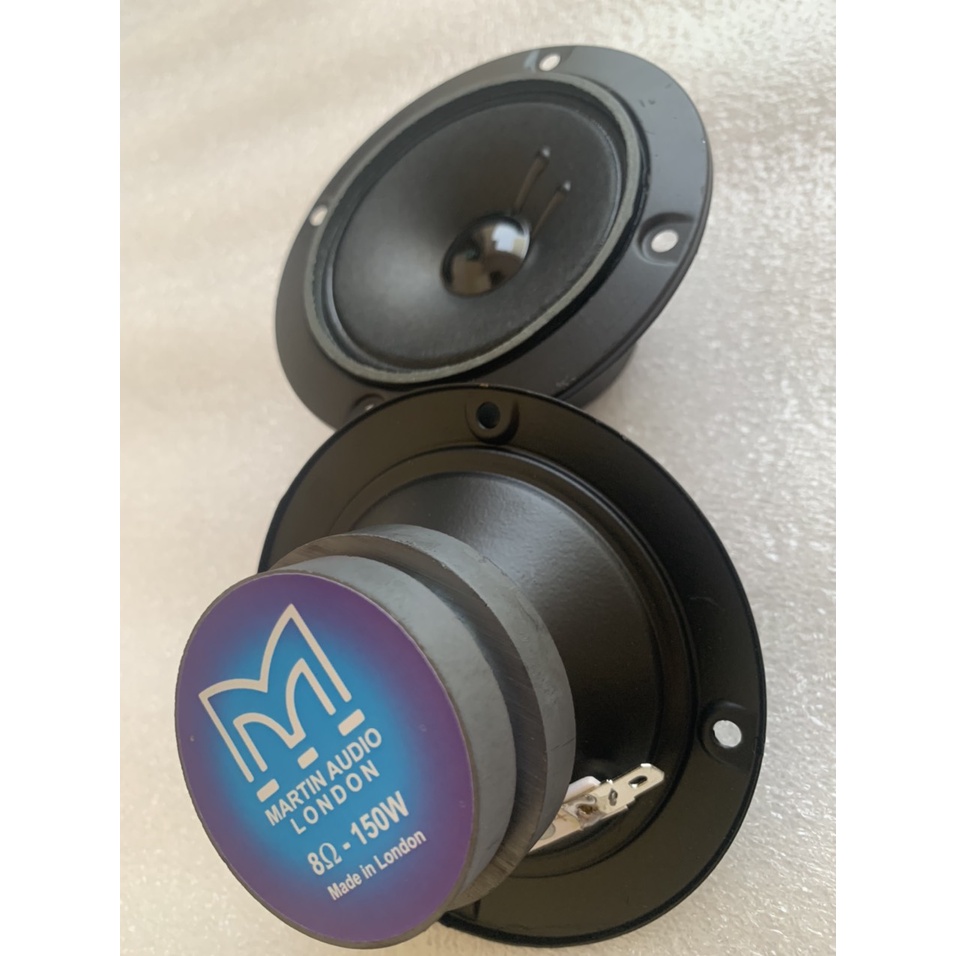 Cặp loa treble tròn 10cm Martin cao cấp từ kép - giá 2 chiếc