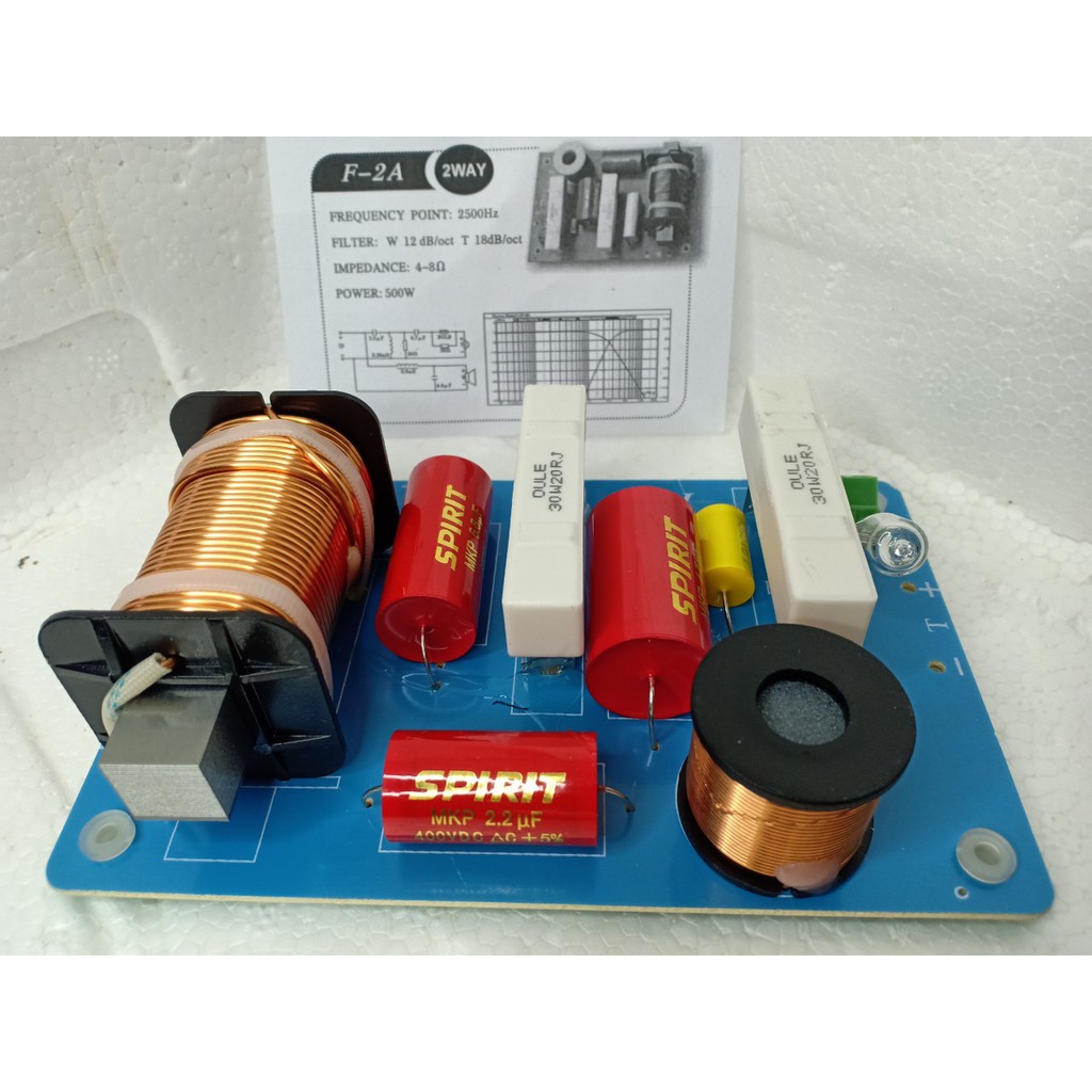 BỘ 2 MẠCH PHÂN TẦN FULL ĐƠN F2A - PHÂN TẦN 2 LOA