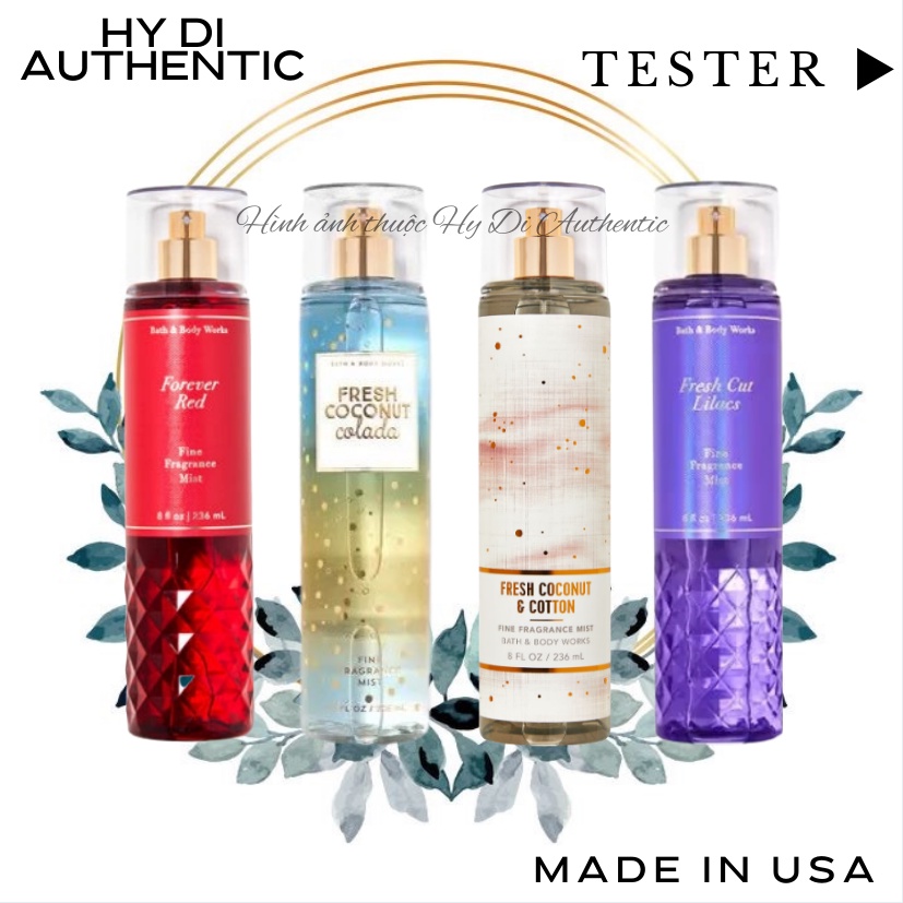 LINK BEST SELLER 4  XỊT THƠM TOÀN THÂN BATH BODY WORKS & VICTORIA'S SECRET