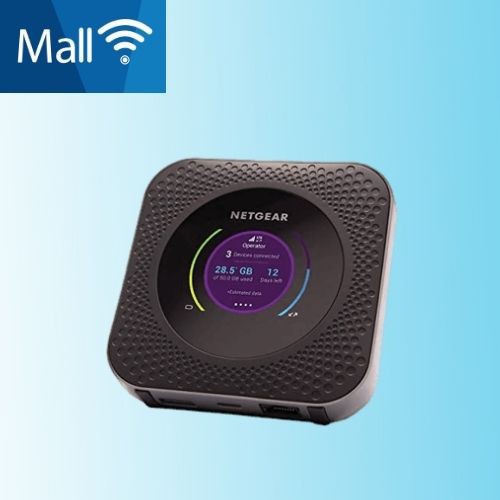 Bộ Phát Wifi 4G Cao Cấp Netgear M1 (MR1100) - Hàng Thương Hiệu Mỹ - Tốc độ 4G 1000Mbps -Pin 5040mAh - Hỗ Trợ 20 Máy