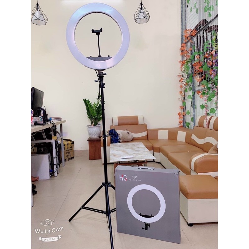 Đèn Led Ring HQ 18 LiveStream Makeup Spa Size 45cm