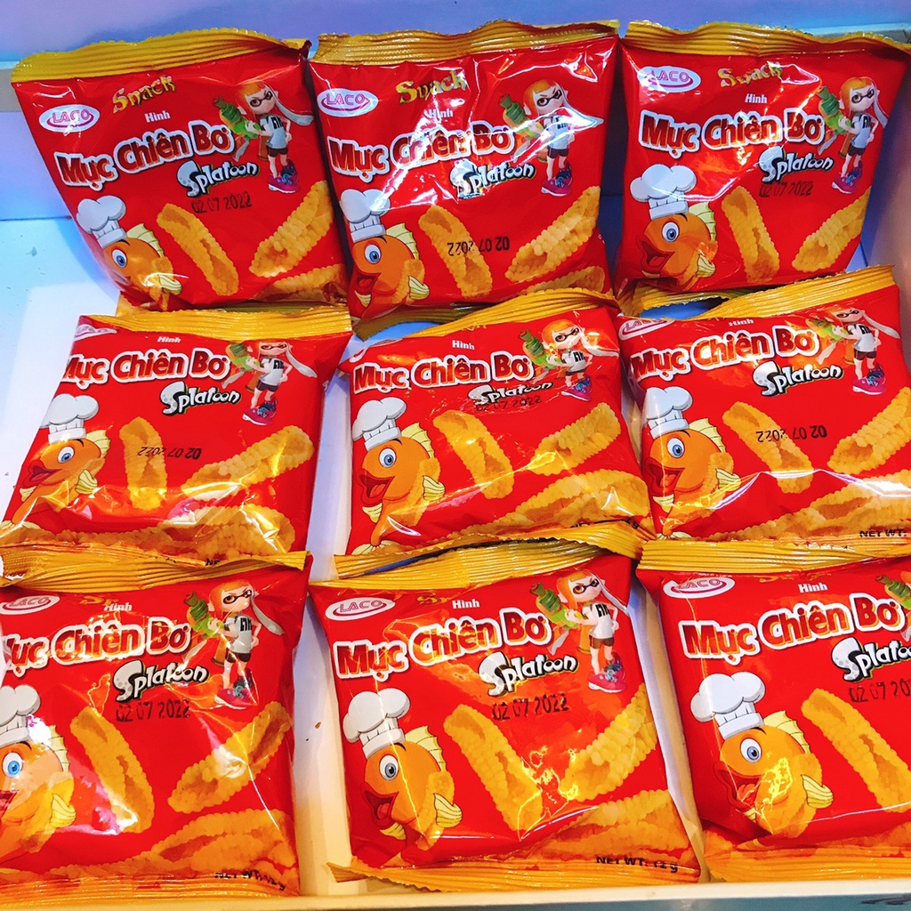Gói Snack Mực Chiên Bơ Thơm Giòn Vị Tuổi Thơ