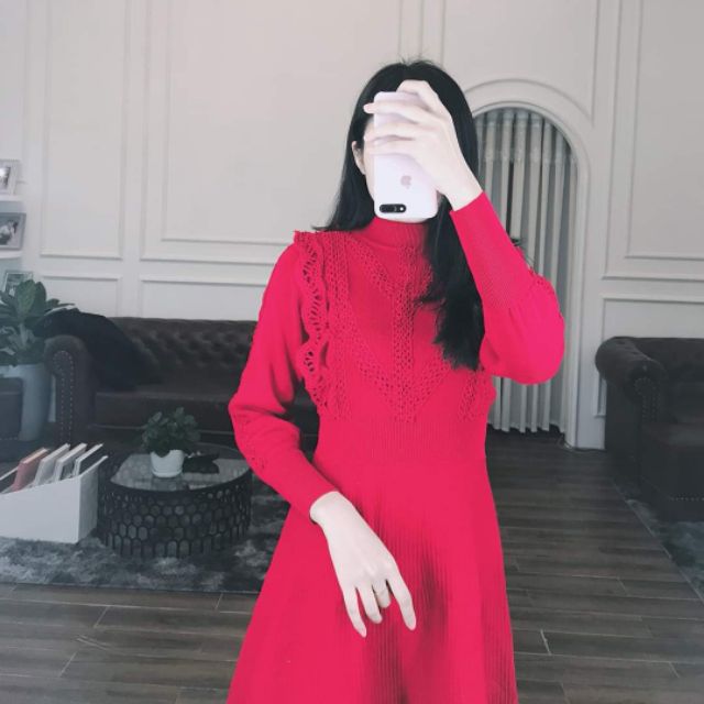 Váy len pha ren cao cấp