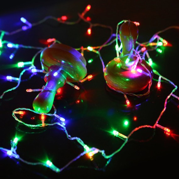 DÂY ĐÈN LED NHÁY 5M NHIỀU MÀU SẮC TRANG TRÍ TẾT VÀ NOEL