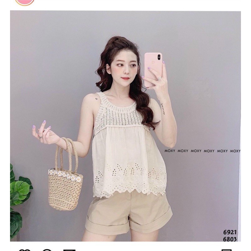 Áo vintage cách điệu hàng đẹp Quảng Châu