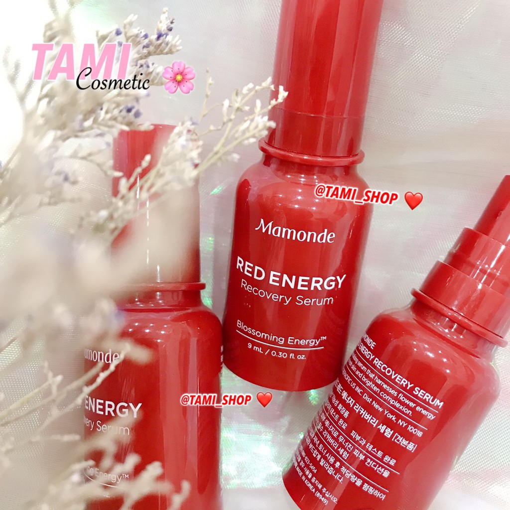 ( Mini ) Tinh Chất Phục Hồi &amp; Tái Tạo Da Mamonde Red Energy Recover Serum