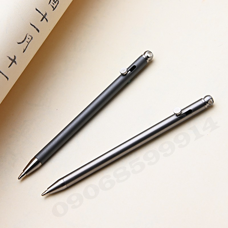 Bút ký,bút bi móc khóa EDC titan mini