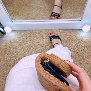 SANDAL QUAI CHÉO RỌ ĐẾ MỀM