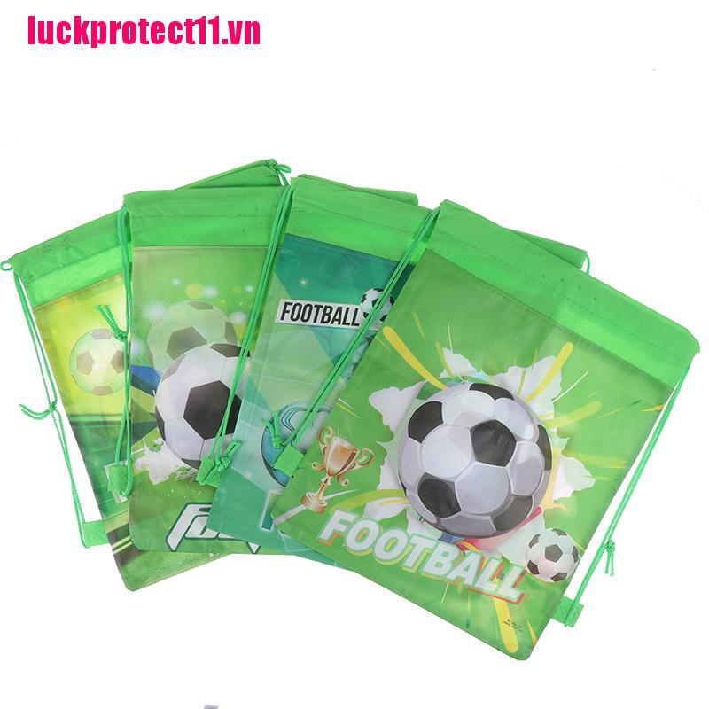 huwai 1pc Football Storage Bag Non-woven Fabric Drawstring Bag Outdoor Sport Backpack