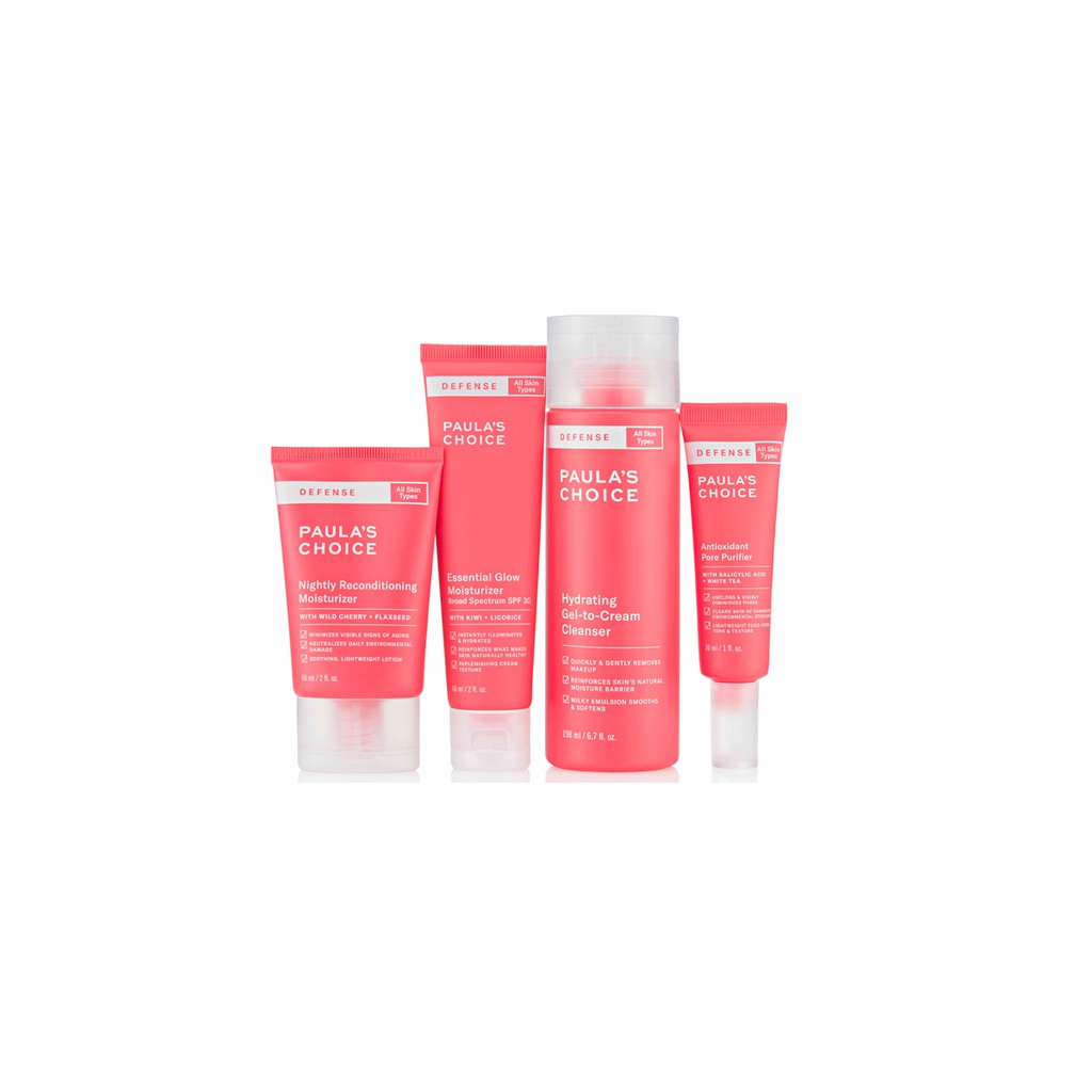 Sữa rửa mặt Paula's Choice - DEFENSE Hydrating Gel to Cream Cleanser