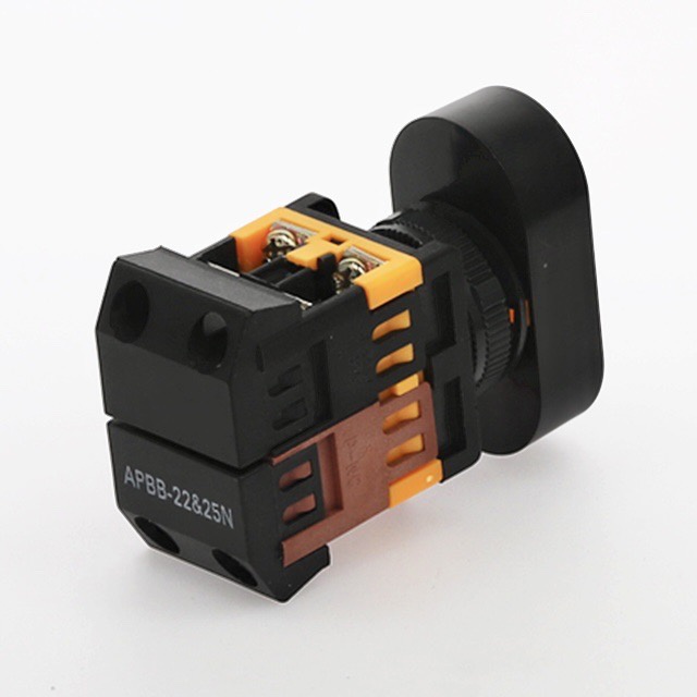 Nút Ấn Nhấn Đề Kép APBB - 22&25N, Nút đôi có đèn 600V-10A