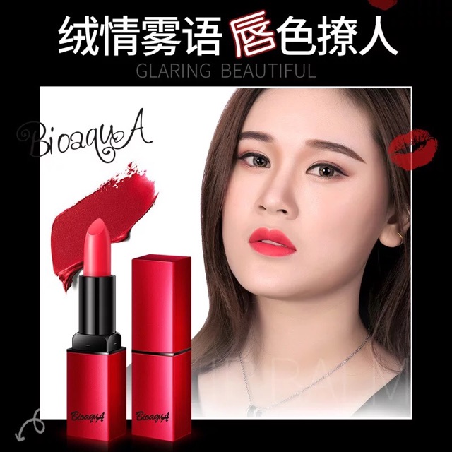 Son lì Bioaqua Velvet matte Lipstick | BigBuy360 - bigbuy360.vn