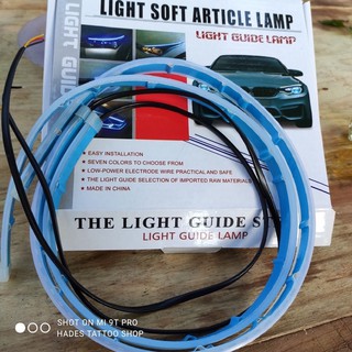 2 dải đèn Led mí kết hợp xi-nhan Xe hơi Daylight , có hiệu ứng chạy đuổi hàng có sẵn