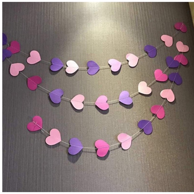 Dây Ngôi Sao Giấy Trang Trí Tiệc Cưới