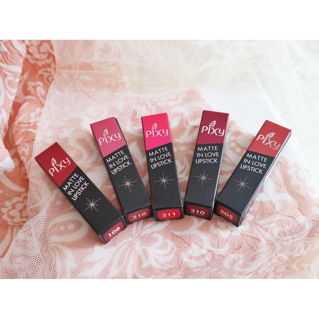 (hàng Mới Về) Son Lì Pixy Thiết Kế Hình Trái Tim Xinh Xắn | BigBuy360 - bigbuy360.vn