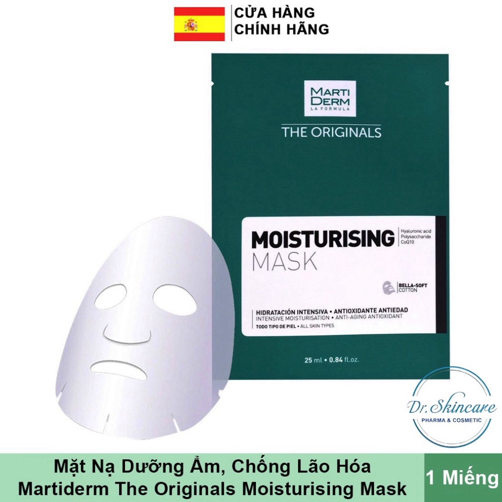 Mặt nạ Martiderm dưỡng ẩm da - MartiDerm The Originals Moisturising Mask (25ml/miếng)