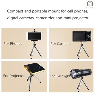 Projector Tripod Stretchable Tabletop Bracket Portable Holder Selfie Stick for Mini Projector DLP Digital Camera Smartphone