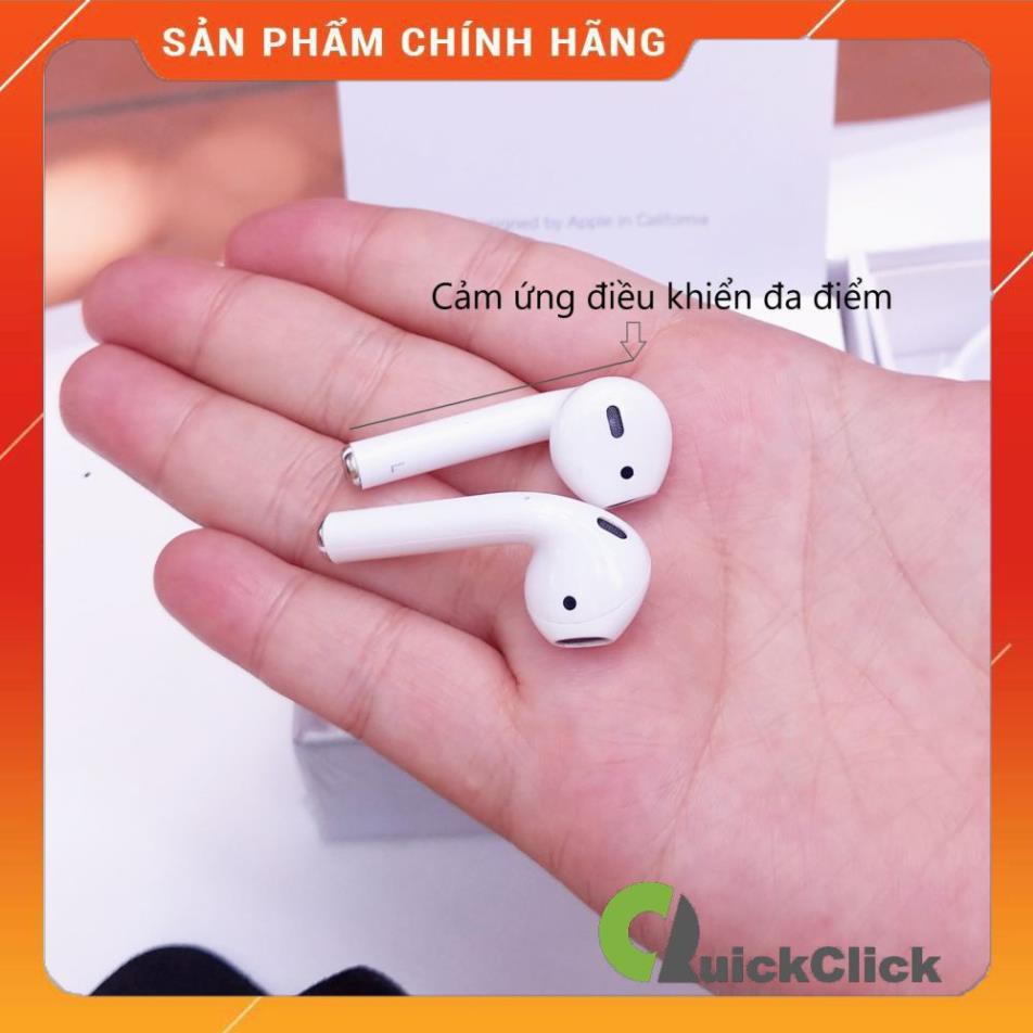 [FREESHIP]Tai nghe Bluetooth Airpods 2 cao cấp âm thanh cực hay lắp lưng chống gập (Định vị đổi tên) update 5/2020