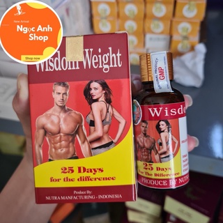 Tăng cân wisdom weight, tăng cân cho người gầy chính hãng
