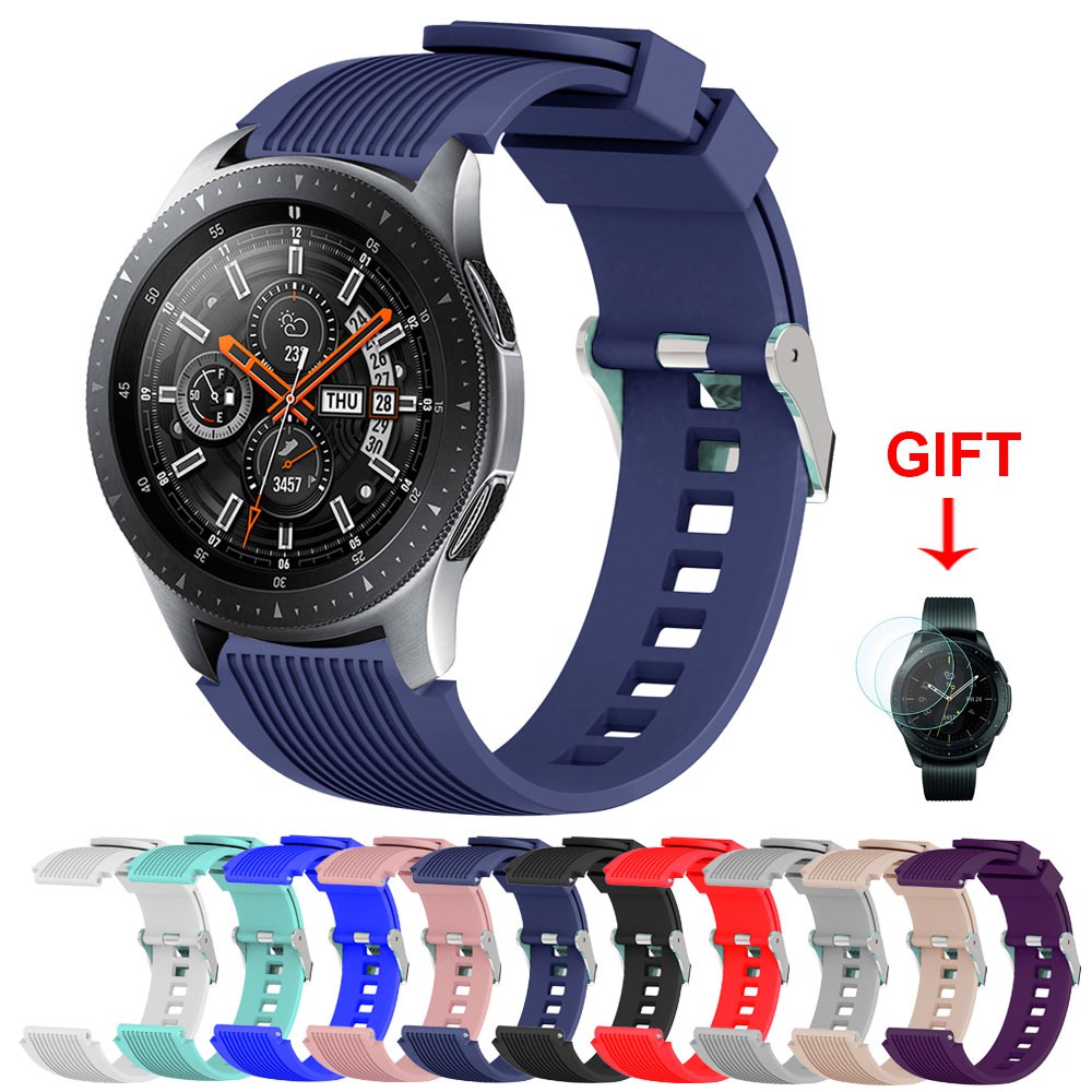 Dây đeo silicon 22mm thích hợp cho đồng hồ Samsung Galaxy Watch 46mm/Gear S3 Classic/Frontier