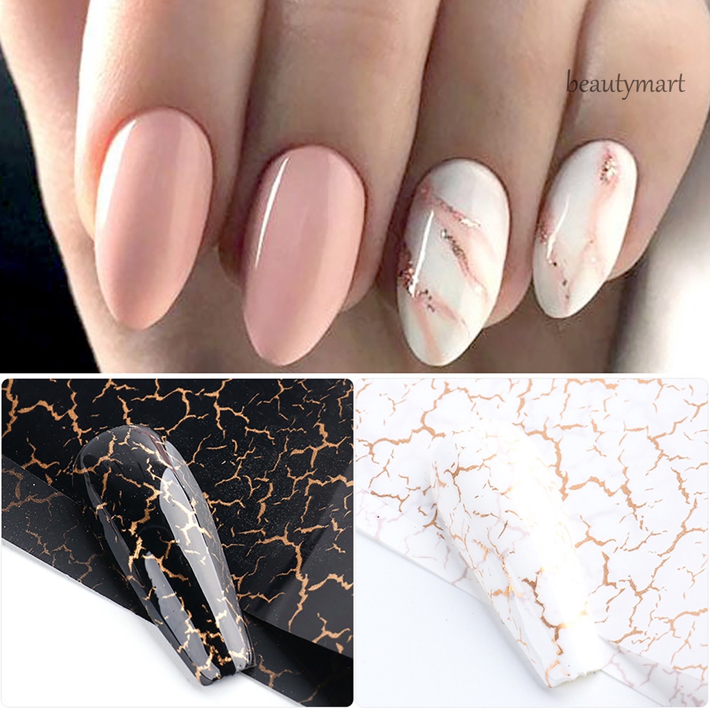 [Hàng mới về] Bộ 10 Miếng Dán Trang Trí Móng Tay Họa Tiết Da Báo Sáng Tạo Cho Nữ