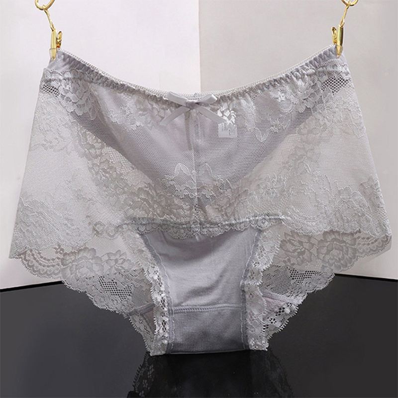 AOFEIQIKE AOFEIQIKE Quần Lót Ren Khoét Lỗ Plus Size M-XXL