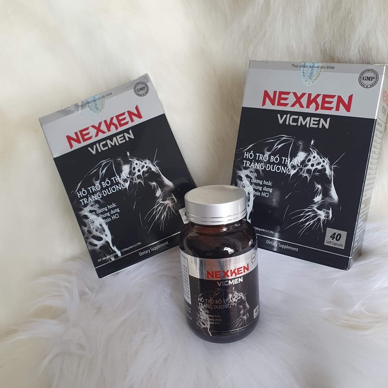 Nexken thực phẩm hỗ trợ sức khoẻ bổ thận cho Nam