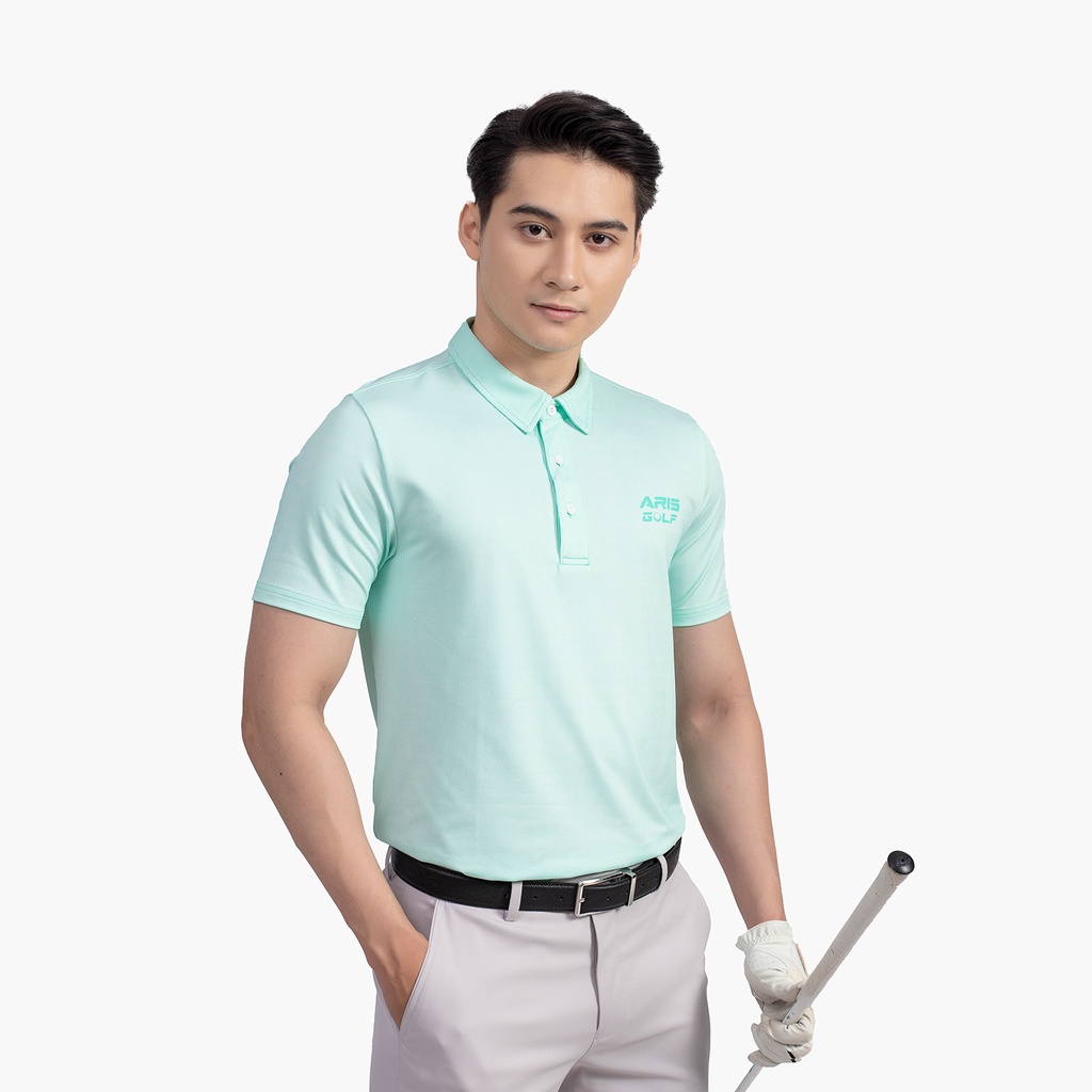 Áo polo nam ngắn tay ARISTINO dáng Golf fit chỉn chu, lịch lãm, thiết kế đơn giản, khỏe khoắn - APSG03S2