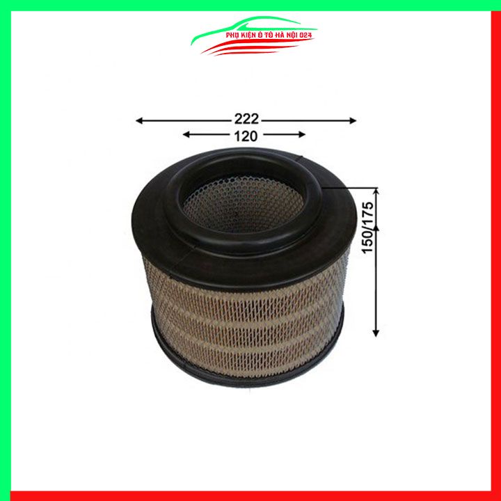 Lọc gió động cơ ô tô Innova Fortuner, Hilux, Vigo 2005-2014