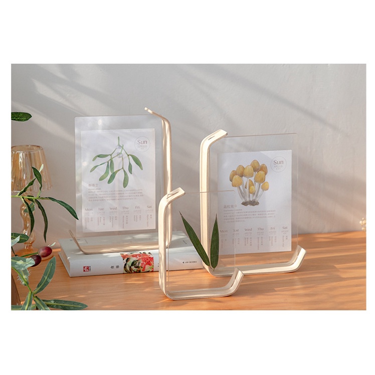 Khung Ảnh Acrylic 6 Inch Sáng Tạo Phong Cách Bắc Âu Trang Trí Nhà Cửa Photo Frame