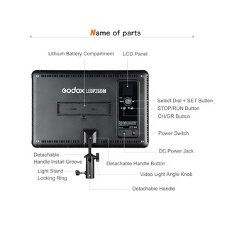 Đèn Led GODOX P260C