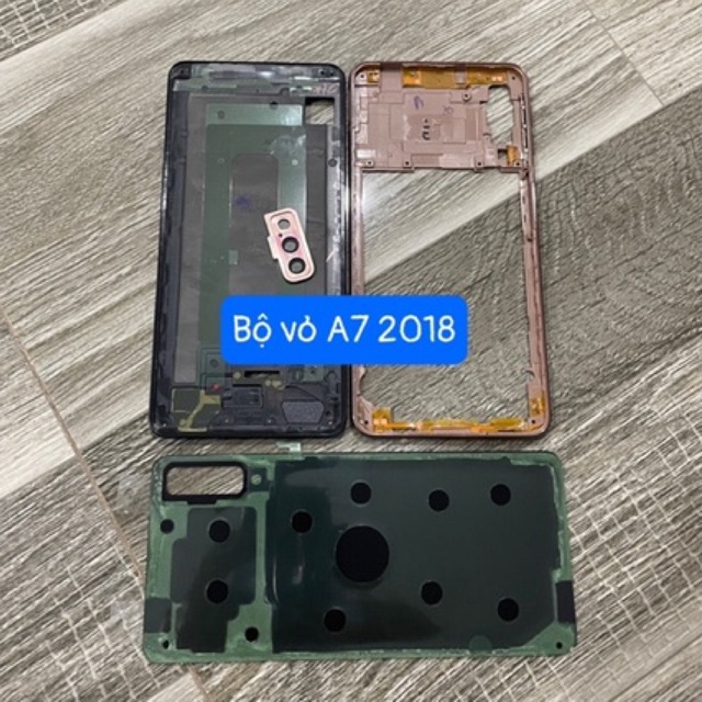 Bộ xương vỏ samsung A750 / A7 2018