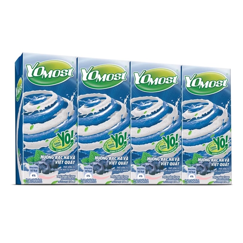 SỮA YOMOST VỊ VIỆT QUẤT 170ml