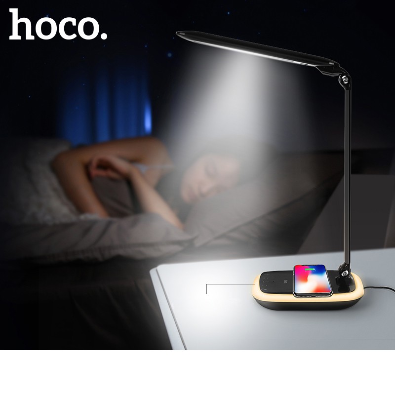 ĐÈN LÀM VIỆC CHỐNG CẬN KIÊM SẠC KHÔNG DÂY HOCO SPLENDID LIGHT - CHÍNH HÃNG