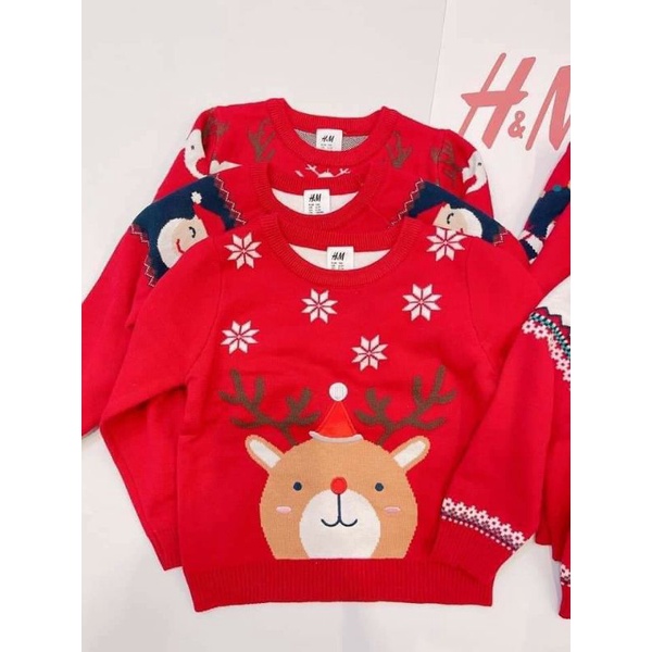 Áo len Noel cho bé