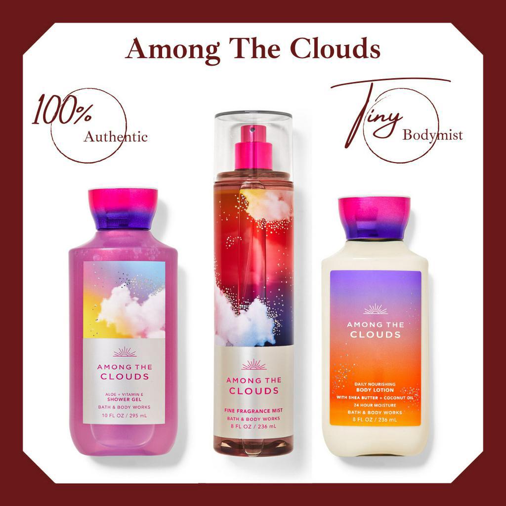 Bộ sản phẩm xịt thơm toàn thân bodymist Bath & Body Works: Among The Clouds 36ml- 236ml