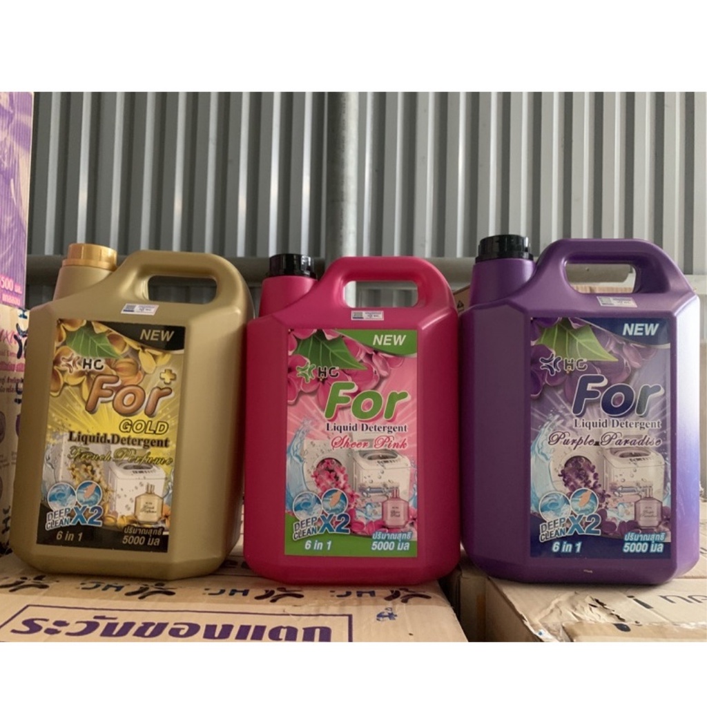Nước giặt HC FOR HỒNG 5L