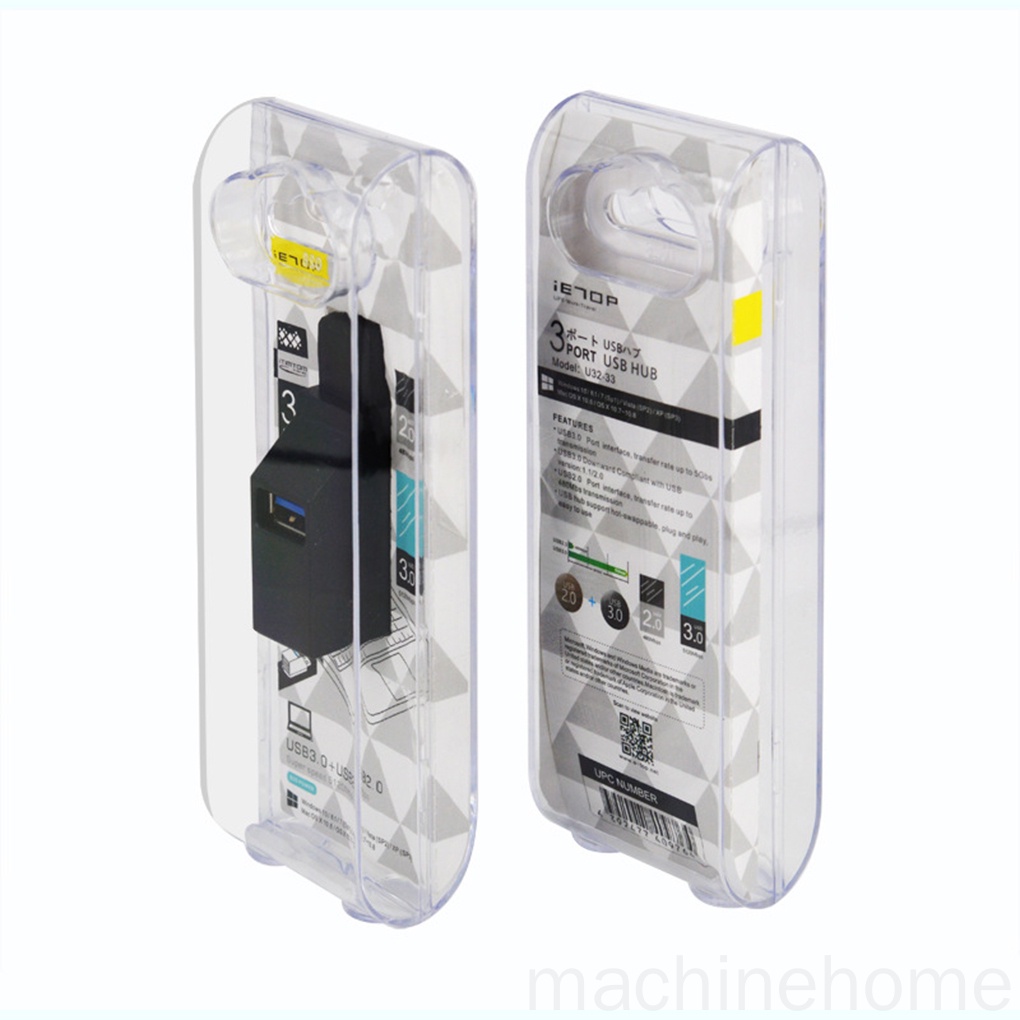 Bộ chia ba cổng USB 2.0/3.0 HUB tốc độ cao 480MS