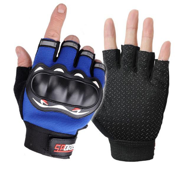 [Giá sỉ]Găng Tay Sport Cụt Ngón Đi Xe Máy Đi Phượt