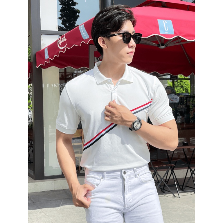 (SIÊU PHẨM HÈ)ÁO THUN NAM TAY NGẮN THỜI TRANG MỚI TRẺ TRUNG TÔN DÁNG LỊCH SỰ CHO CÁC ANH EM KME STORE