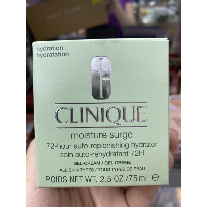 Gel Dưỡng Ẩm Cung Cấp Nước &amp; Tạo Độ Ẩm 72h Clinique Moisture Surge 72-Hour Auto-Replenishing Hydrator