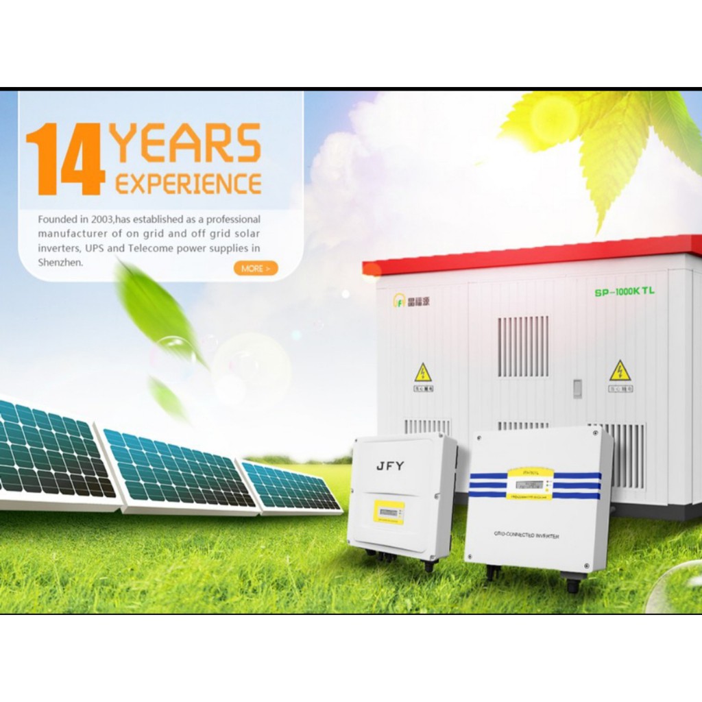 INVERTER 5KW JFY HÒA LƯỚI .