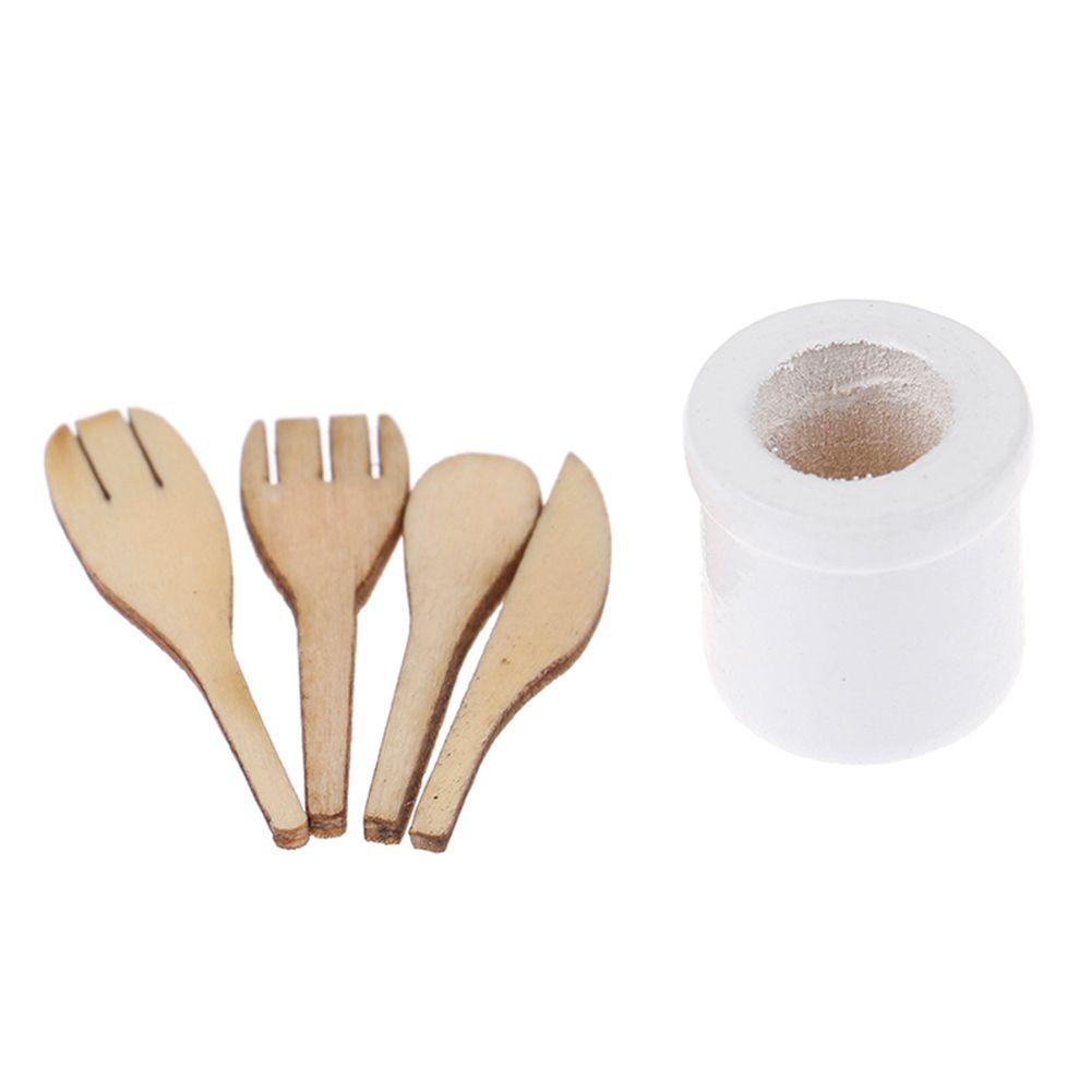 1 Bộ Mô Hình Lọ Đũa Mini Trang Trí Nhà Búp Bê