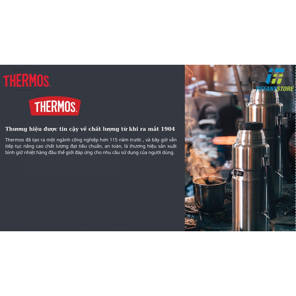 Bình giữ nhiệt Thermos Stainless King 40 Ounce Beverage Bottle 1.2 lít